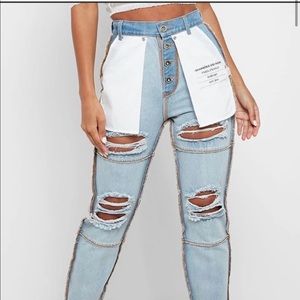Inside out jeans SIZE 0